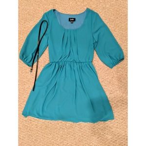 Turquoise dress